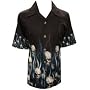 NEW Skulls Flames border Biker shirt, family, Dragonfly