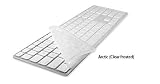 Protouch Keyboard Protactor - Ultra Thin Arctic: Clear White Frosted
