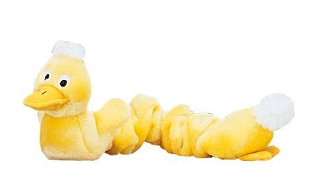 Kyjen Plush Puppies Bungees Stretch & Tug Dog Toy (Duck, 18 Inch W x 5 Inch H x 4 Inch Diameter)