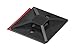 HELLERMANNTYTON 151-01633 Cable Tie Mount, 4 Way, Adhesive, Screw, 4.8 mm, Black, Nylon 6.6 (Polyamide 6.6), 37.7 mm, 37.7 mm
