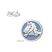 JIBBITZ CROC LOGO SHOE CHARM - O/S - ASSORTED