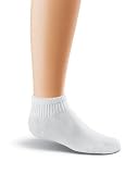 Hanes Girls Ankle Sock White S