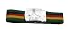 A49-00 Atari Rasta Rainbow Canvas Video Game Web Belt