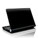 Solid State Black Design Decorative Skin Decal Sticker for Lenovo IdeaPad S10 Netbook Laptop Computer