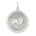 image 28 - Sterling Silver Shetland Sheepdog Disc Charm QC2706