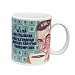 12oz Better Multi-tasking Caffeine Retro Humor Funny Coffee MUG