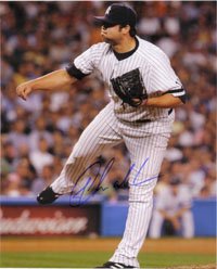 Signed Chamberlain, Joba (New York Yankees) 8x10 Photo