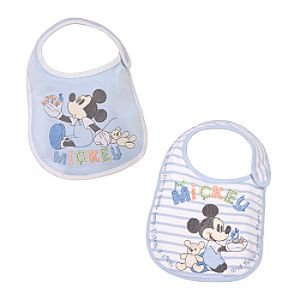 Disney Mickey Mouse Bib Set for Infants - 2 Pack