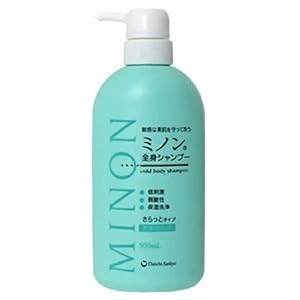 【クリックで詳細表示】ミノン全身シャンプーさらっとタイプ500ml