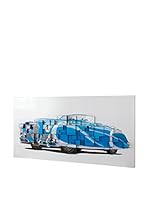 Contemporary Style Panel Decorativo 3D Car