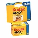 KOD1771542 - Max Versatility Film, 400 ASA, 24 Exposure, 4 RL/PK