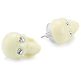 TARINA TARANTINO Classic Ivory Lucite Skull Po
