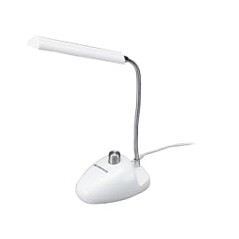 USB接続 LEDスタンドライト ホワイト GH-LED08STW