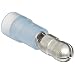 Morris Products 12056 Bullet Disconnect, Double Crimp, Nylon Insulated, Blue, 16-14 Wire Size 0.197"   (Pack of 100)