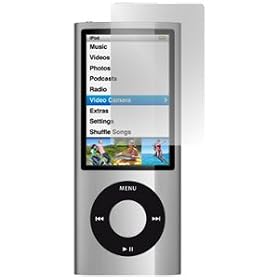 GreyMobiles SCREEN/LCD SCRATCH PROTECTOR For Apple iPod Nano 5G - 5th Generation (PACK OF 12)