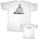 PATRON TEQUILA PERFECT BEE 2-Sided Fine Soft White Cotton Tee