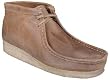 Clarks Mens Wallabee Boot Taupe Suede Casual