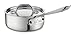All-Clad 5201 Stainless Steel Saucepan Cookware, 1-Quart, Silver
