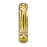 Heath Zenith SL-6400-A Wireless Battery Operated Push Button with Lifetime Finish, Polished Brass