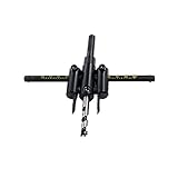 uxcell ホールソー　 サークルカッター　木工用穴あけ　L型六角レンチ　電気ドリル用　調節可能　ブラック