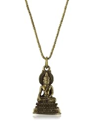 Vanessa Mooney Sitting Buddha Amulet Necklace