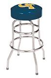 Double Rung Chrome Bar Stool Georgia Tech