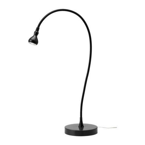 Ikea 201.696.58 jansjo desk work led lamp light, black