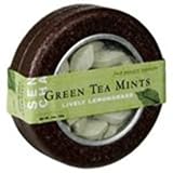 Sencha Naturals SEN CHA Green Tea Mints Lively Lemongrass Vegan, Sugar & Caffeine Free 9 (1 oz.) canisters per box
