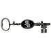 Chicago White Sox MLB Key Holder w/logo insert