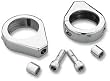 39MM TURN SIGNAL RELOCATION FORK CLAMPS PAIR FOR HARLEY