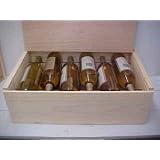Twelve Bottle Wine Box with Slide Top