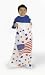 6 pcs USA FLAG/PATRIOTIC Potato SACK RACE GAME/Red White Blue/4th of JULY PARTY GAME