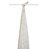 aden+anaisOrganicMuslinSwaddleBlanket,StarGazer