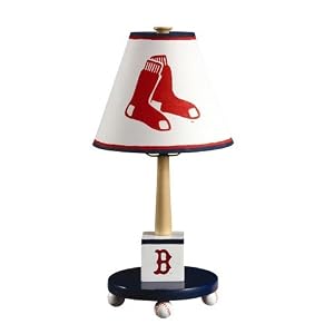 Boston Red Sox Logo Merchandise Red Sox Kids Table Lamp