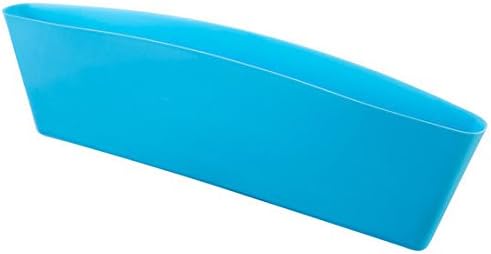 2pcs Useful Catch Catcher Storage Organizer Box Caddy Car Seat Slit Pocket Hot Color:Blue