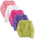flower ruffle tee