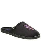 Reebok Men's New York Mets MLB Slippers,Black/Orange,X-Large