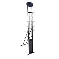 10972 Edler Flyerst�nder Prospektst�nder schwarz Katalogst�nder Kundenstopper Werbest�nder