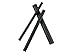 JT&T Products (4053H) - Assorted 1/16", 1/8", 3/16", 1/4", 3/8", 1/2" Diameter, Heat Shrink Tubing, Black - 4" Cuts