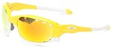 オークリー JAWBONE サングラス 04-215 Lemon Peel /Fire Irid Vented, Clear