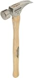 Stiletto Ti12SS-16 Ti 12 Smooth Face Hammer with a Straight 16 Hickory Handle
