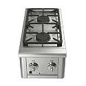 30,000-BTU Double Side Burner - Natural Gas - Frontgate