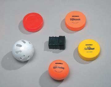 Buy Set of 10 - Cosom Hockey Puck by Sportime