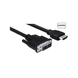 Shoppingcentre.net - Premium HDMI 19 Pin-DVI 18+1 Pin Male to Male 2m