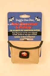 DOG WASTE PICKUP DISPENSER - TAN