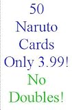 Naruto Cards: 50 pack by Robot City Games