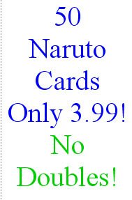 naruto cards: 50 pack by robot city games 31mD8O6oMbL naruto cards: 50 pack by robot city games