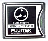SD&rarr;CF 変換アダプタ (SDHC対応)