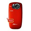 Kodak PlaySport REFURBISHED ZX5 HD Waterproof Pocket Video Camera - Red (2nd Generation)