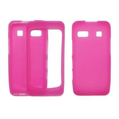 Pink Soft Silicone Gel Skin Cover Case for LG Xenon GR500